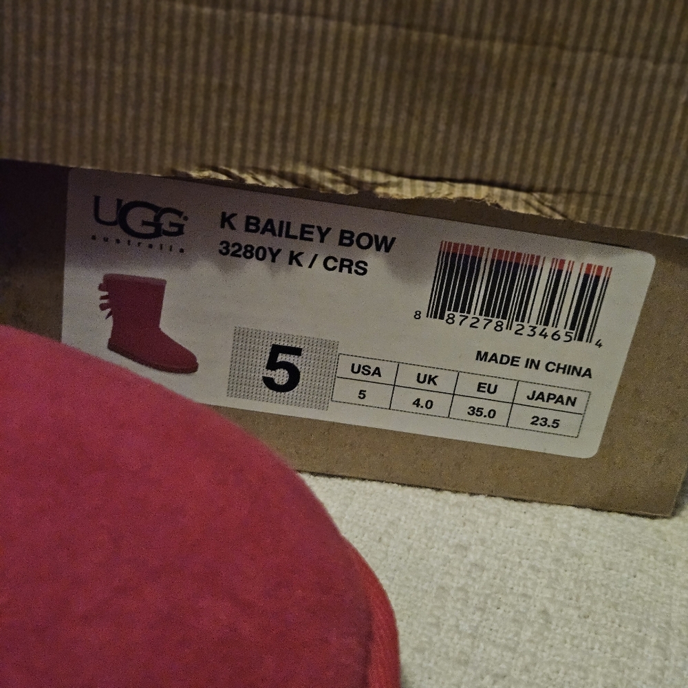 🧨UGG Bailey Bow II Radish - Picture 12 of 12
